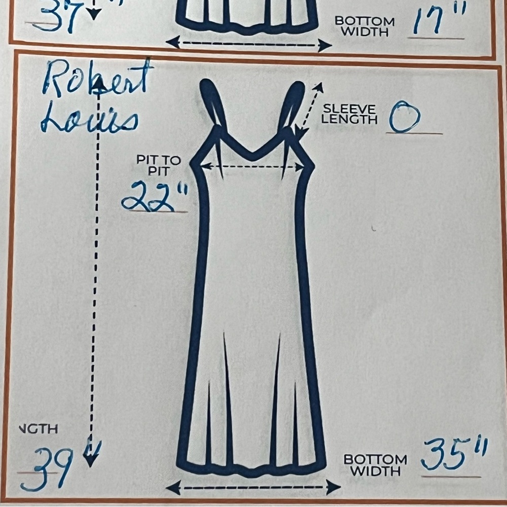 Robert Louis Black and White Midi Sundress Swirl Pattern Button Front - Picture 6 of 6